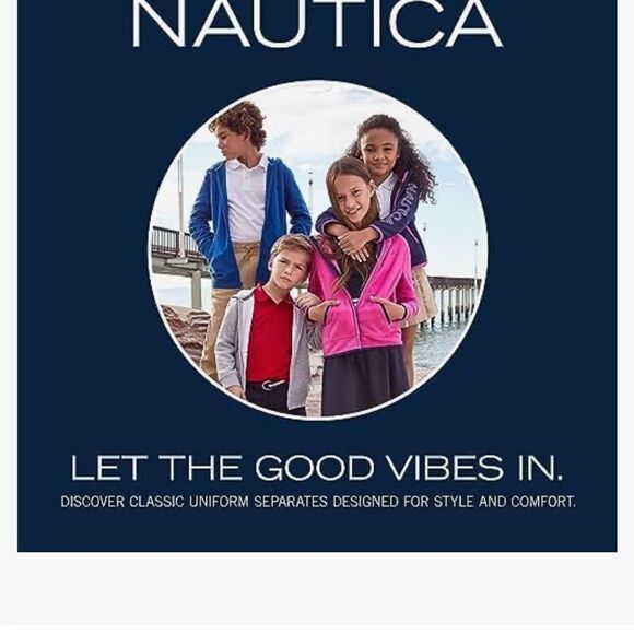 🎁 Nautica Fleece Zip Front Hoodie: Nautica
Polar Fleece Zip-Up boys sweater - Picture 5 of 8